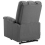 Sillón elevable tela gris claro de vidaXL, Sillones - Ref: Foro24-321380, Precio: 483,52 €, Descuento: %