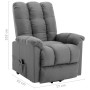 Sillón elevable tela gris claro de vidaXL, Sillones - Ref: Foro24-321380, Precio: 483,52 €, Descuento: %