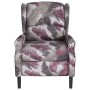 Flower Print Fabric Recliner by vidaXL, Armchairs - Ref: Foro24-338819, Price: 168,54 €, Discount: %