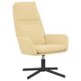 Sillón de relax de terciopelo color blanco crema de vidaXL, Sillones - Ref: Foro24-341349, Precio: 95,95 €, Descuento: %