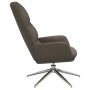 Sillón de relax de piel de ante sintético gris oscuro de vidaXL, Sillones - Ref: Foro24-341028, Precio: 76,99 €, Descuento: %