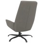 Sillón de relax de terciopelo gris claro de vidaXL, Sillones - Ref: Foro24-341407, Precio: 94,99 €, Descuento: %