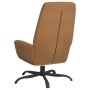 Sillón de relax de piel de ante sintético gris taupe de vidaXL, Sillones - Ref: Foro24-341378, Precio: 73,92 €, Descuento: %