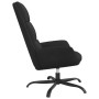 Black velvet relaxation armchair by vidaXL, Armchairs - Ref: Foro24-341413, Price: 103,12 €, Discount: %