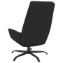 Black velvet relaxation armchair by vidaXL, Armchairs - Ref: Foro24-341413, Price: 103,12 €, Discount: %