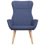 Blue fabric relaxation armchair by vidaXL, Armchairs - Ref: Foro24-341398, Price: 112,99 €, Discount: %