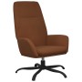 Sillón de relax de piel de ante sintético marrón de vidaXL, Sillones - Ref: Foro24-341377, Precio: 84,95 €, Descuento: %