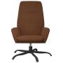 Sillón de relax de piel de ante sintético marrón de vidaXL, Sillones - Ref: Foro24-341377, Precio: 84,95 €, Descuento: %