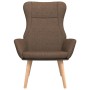 Sillón de relax de tela marrón de vidaXL, Sillones - Ref: Foro24-341397, Precio: 111,82 €, Descuento: %