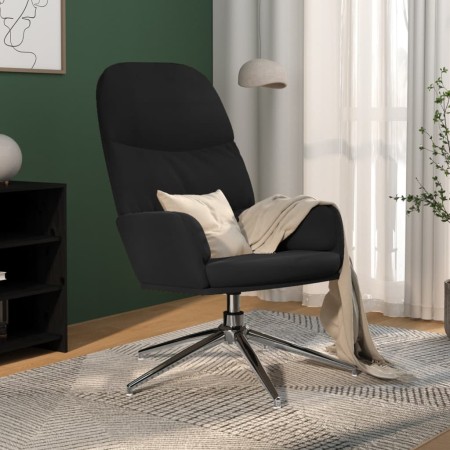 Shiny Black Faux Suede Leather Relaxation Armchair by vidaXL, Armchairs - Ref: Foro24-341029, Price: 88,09 €, Discount: %