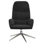 Shiny Black Faux Suede Leather Relaxation Armchair by vidaXL, Armchairs - Ref: Foro24-341029, Price: 88,09 €, Discount: %