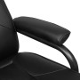 Sillón de TV con reposapiés cuero sintético sintético negro de vidaXL, Sillones - Ref: Foro24-241535, Precio: 168,63 €, Descu...