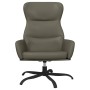 Gray synthetic leather relaxation armchair by vidaXL, Armchairs - Ref: Foro24-341087, Price: 88,33 €, Discount: %