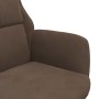 Sillón de relax de piel de ante sintética marrón de vidaXL, Sillones - Ref: Foro24-341418, Precio: 104,99 €, Descuento: %