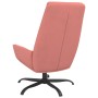 Sillón de relax de terciopelo rosa de vidaXL, Sillones - Ref: Foro24-341411, Precio: 101,92 €, Descuento: %