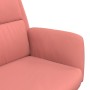 Sillón de relax de terciopelo rosa de vidaXL, Sillones - Ref: Foro24-341411, Precio: 101,92 €, Descuento: %