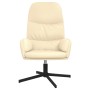 Cremeweißer Relaxsessel aus Kunstleder von vidaXL, Sessel - Ref: Foro24-341054, Preis: 86,78 €, Rabatt: %