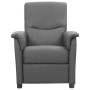 Light Gray Fabric Recliner by vidaXL, Armchairs - Ref: Foro24-338896, Price: 181,88 €, Discount: %