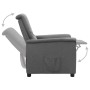 Light Gray Fabric Recliner by vidaXL, Armchairs - Ref: Foro24-338896, Price: 181,88 €, Discount: %