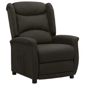 Taupe Gray Fabric Recliner by vidaXL, Armchairs - Ref: Foro24-338872, Price: 206,60 €, Discount: %