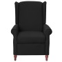 Black fabric recliner by vidaXL, Armchairs - Ref: Foro24-342217, Price: 156,92 €, Discount: %