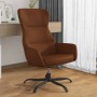 Brown Faux Suede Leather Relaxation Armchair by vidaXL, Armchairs - Ref: Foro24-341102, Price: 85,33 €, Discount: %