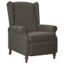 Dark Gray Microfiber Fabric Recliner Wing Chair by vidaXL, Armchairs - Ref: Foro24-342242, Price: 167,99 €, Discount: %