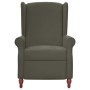 Dark Gray Microfiber Fabric Recliner Wing Chair by vidaXL, Armchairs - Ref: Foro24-342242, Price: 167,99 €, Discount: %