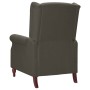 Dark Gray Microfiber Fabric Recliner Wing Chair by vidaXL, Armchairs - Ref: Foro24-342242, Price: 167,99 €, Discount: %