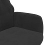 Silla de relajación de terciopelo negro de vidaXL, Sillones - Ref: Foro24-341235, Precio: 119,99 €, Descuento: %