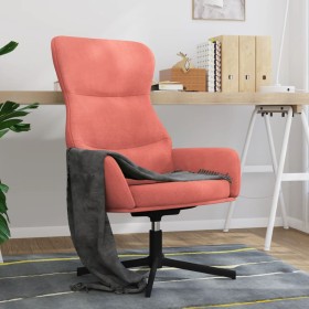 Pink Velvet Relaxation Chair by vidaXL, Armchairs - Ref: Foro24-341112, Price: 94,02 €, Discount: %