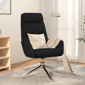 Sillón de relax de tela negro de vidaXL, Sillones - Ref: Foro24-341136, Precio: 127,99 €, Descuento: %