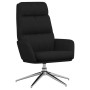 Sillón de relax de tela negro de vidaXL, Sillones - Ref: Foro24-341136, Precio: 127,58 €, Descuento: %