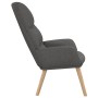 Sillón de relax de tela gris oscuro de vidaXL, Sillones - Ref: Foro24-340991, Precio: 116,77 €, Descuento: %