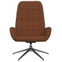 Sillón de relax de piel de ante sintético marrón de vidaXL, Sillones - Ref: Foro24-341247, Precio: 84,35 €, Descuento: %