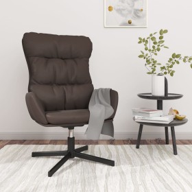 Sillón de relax de cuero sintético marrón de vidaXL, Sillones - Ref: Foro24-341189, Precio: 87,99 €, Descuento: %