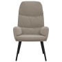 Light Gray Velvet Relaxation Armchair by vidaXL, Armchairs - Ref: Foro24-341001, Price: 88,99 €, Discount: %