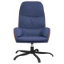 Blue fabric relaxation armchair by vidaXL, Armchairs - Ref: Foro24-341035, Price: 66,30 €, Discount: %