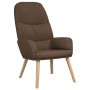 Sillón de relax de tela marrón de vidaXL, Sillones - Ref: Foro24-340993, Precio: 116,46 €, Descuento: %