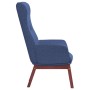 Sillón de relax de tela azul de vidaXL, Sillones - Ref: Foro24-341272, Precio: 124,91 €, Descuento: %