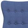 Sillón de relax de tela azul de vidaXL, Sillones - Ref: Foro24-341272, Precio: 124,91 €, Descuento: %