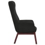 Sillón de relax de tela negro de vidaXL, Sillones - Ref: Foro24-341274, Precio: 125,30 €, Descuento: %