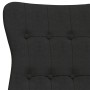 Sillón de relax de tela negro de vidaXL, Sillones - Ref: Foro24-341274, Precio: 125,30 €, Descuento: %