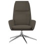 Sillón de relax de piel de ante sintética gris oscuro de vidaXL, Sillones - Ref: Foro24-341326, Precio: 101,93 €, Descuento: %