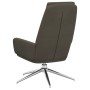 Sillón de relax de piel de ante sintética gris oscuro de vidaXL, Sillones - Ref: Foro24-341326, Precio: 101,93 €, Descuento: %