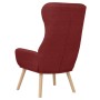 Sillón de relax de tela color rojo tinto de vidaXL, Sillones - Ref: Foro24-341298, Precio: 114,20 €, Descuento: %