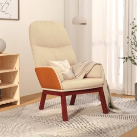 Cream fabric relax armchair by vidaXL, Armchairs - Ref: Foro24-341062, Price: 96,99 €, Discount: %