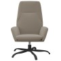 Sillón de relax de terciopelo gris claro de vidaXL, Sillones - Ref: Foro24-341366, Precio: 84,34 €, Descuento: %