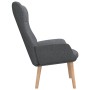 Sillón de relax de tela gris oscuro de vidaXL, Sillones - Ref: Foro24-341395, Precio: 112,57 €, Descuento: %