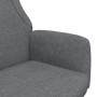 Sillón de relax de tela gris oscuro de vidaXL, Sillones - Ref: Foro24-341395, Precio: 112,57 €, Descuento: %